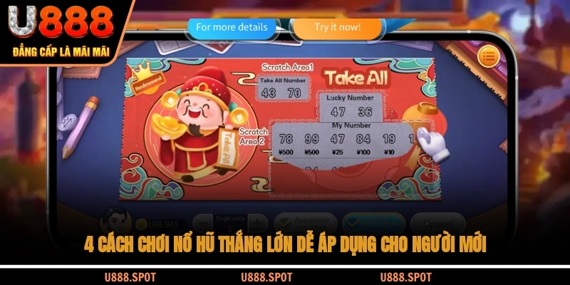 4 Cách Chơi Nổ Hũ Thắng Lớn Dễ Áp Dụng Cho Người Mới
