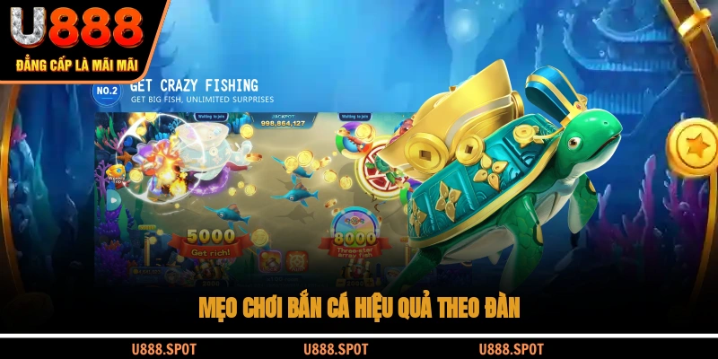 Mẹo chơi bắn cá hiệu quả theo đàn