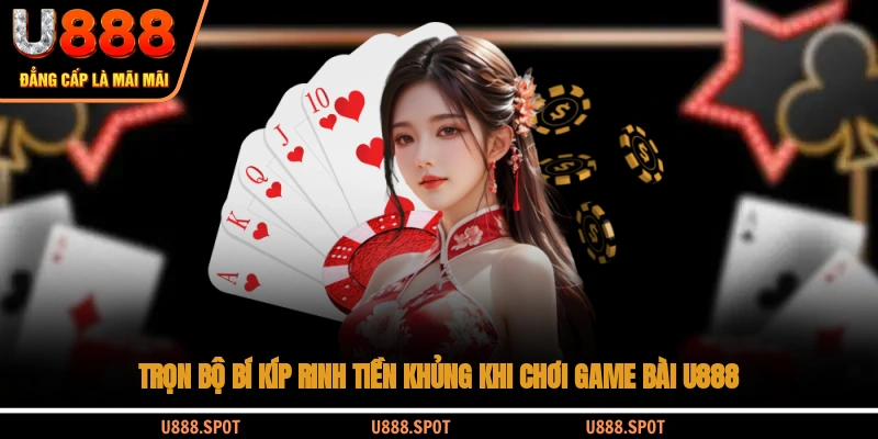 Trọn bộ bí kíp rinh tiền khủng khi chơi game bài U888
