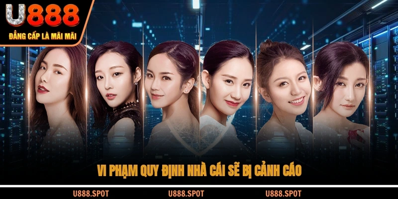 Vi phạm quy định nhà cái sẽ bị cảnh cáo